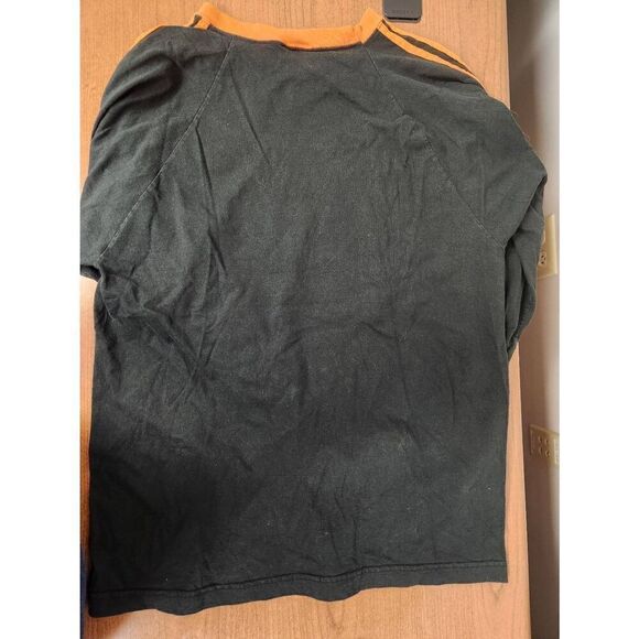 HARLEY-DAVIDSON VTG 1999 Large Black American Made USA Shirt. Lightly faded - Picture 4 of 4